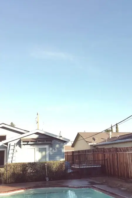 Residential backyard after having trees removed by Majestic Tree Service in San Jose